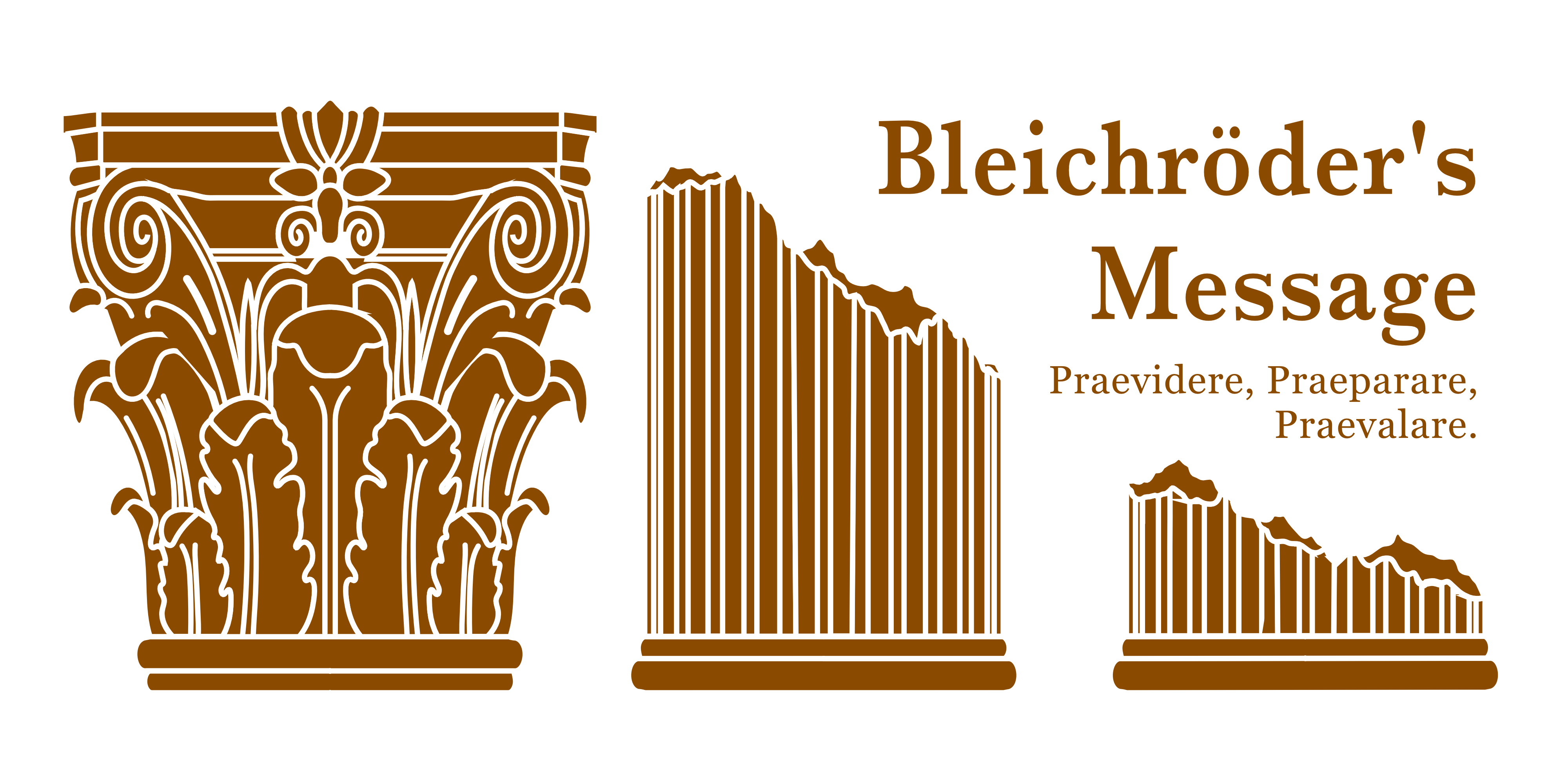 Bleichroeder's Message Logo